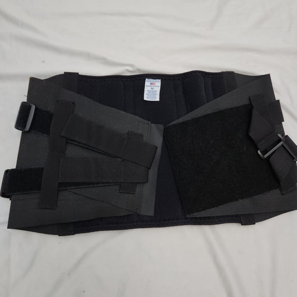 New options sports men's medium back support brace #M002